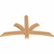 Ekena Millwork Davenport Timber Gable Bracket, Western Red Cedar, 48"W x 28"H x 1 1/2"D x 3 1/2"F, 14/12 Pitch GBW048X28X0204DAV00SWR - alternate 5